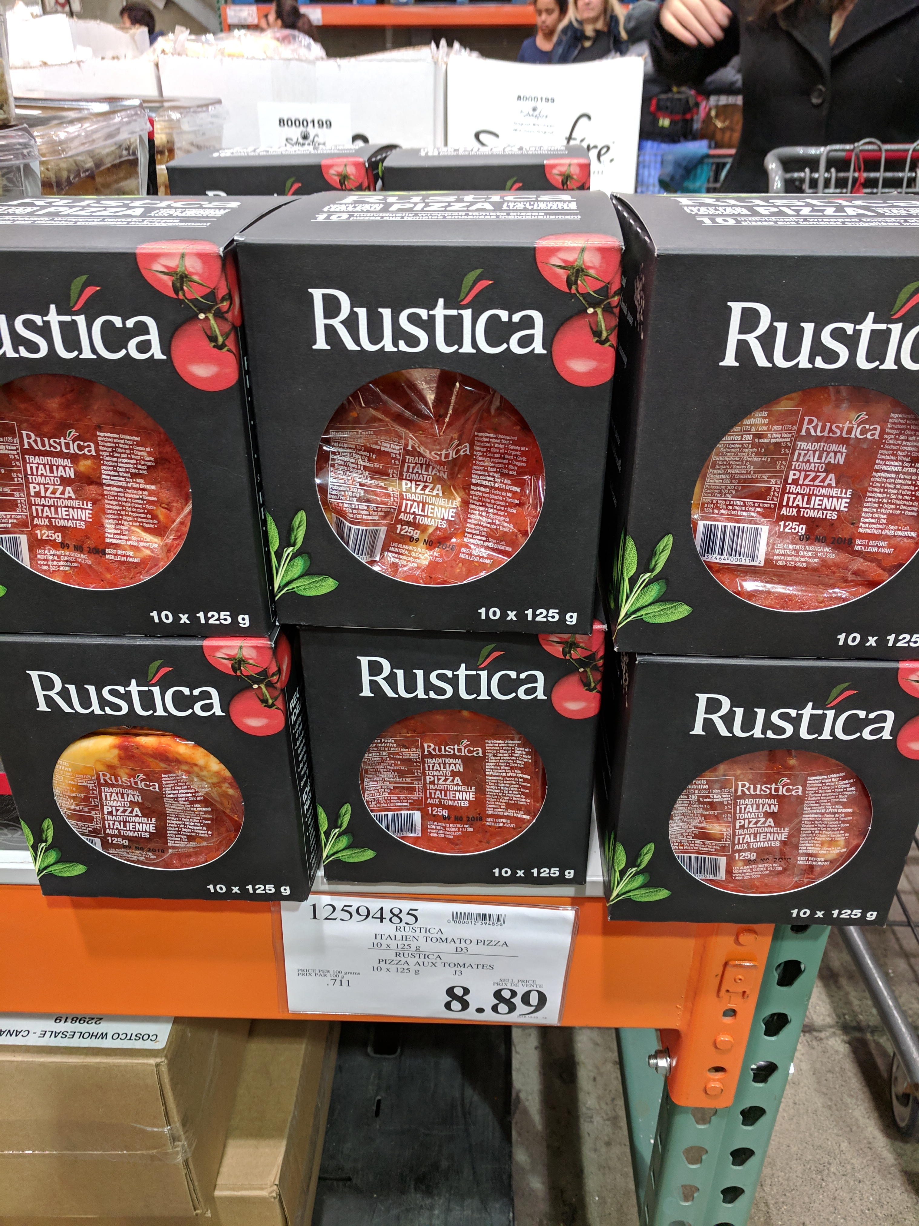 Pre Made Individually Wrapped Personal Pizza Dough By Rustica